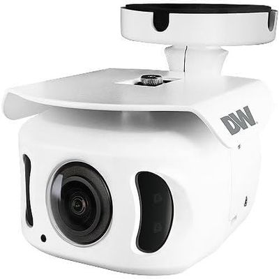 Digital Watchdog DWC-MBW8WI2TW MEGApix IVA 8MP IR Bullet IP Camera, 2.3mm Ultra-Wide Fixed Lens, White