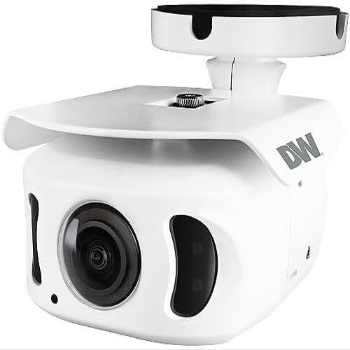 Digital Watchdog DWC-MBW8WI2TW MEGApix IVA 8MP IR Bullet IP Camera, 2.3mm Ultra-Wide Fixed Lens, White