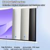 60''/72'' Projection Screen 4K 16:9 HD Self-Locking Portable Movie Screen Outdoor Indoor Pull Down Cinema Screen for Movie Home Theater Backyard Partying(72 in) view 4