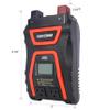 1000W Power Inverter 12V DC to 115V AC 2000W Peak Modified Sine Wave Car ChargerPortable Emergency Inverter 2 AC Outlets USB Type C Power Supply RV Boat Off Grid Camping Black view 2