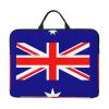 Australian Flag Print Laptop Sleeve,Laptop Case With Handle,14 Inch Fashion Laptop Case Bag,Travel Computer Bag view 1