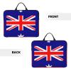 Australian Flag Print Laptop Sleeve,Laptop Case With Handle,14 Inch Fashion Laptop Case Bag,Travel Computer Bag view 3