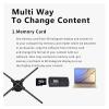 XURUIUS WiFi 3D Hologram Projector,LED Holographic Fan,Stereo Imaging,Supports Versatile Content Formats,for Advertising Display view 3