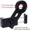 Astronomical Refracting Telescope for Kids Beginners -Telescope,4 in1 12X Telephoto Telescope Lens Phone Clip Fish Eye Wide view 2