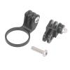 Zoeyilan Bike Stem Mount Light Holder, Bicy.cle Handlebar Stem Mount Rack, Bicy.cle Stem Action Camera Mount, Aluminum 28.6mm Polished Angle Adjustable view 1