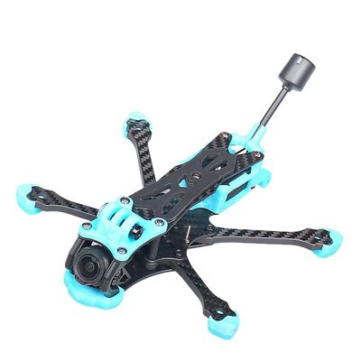 CUIPPWRJ DC Frame T700 Carbon 35 Inch 166mm 4 Inch 192mm with Silky Coating Compatible with O3 Analog Vista HDzero Walksnail(3.5 inch DC Frame)