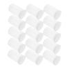 KICHOUSE 200pcs Transparent Plastic Film Canister Holder for Small Accessories Art Beads Bait Keys and Airtight Storage for Organizing and Protecting Valuables view 1