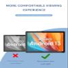 [2 Pack] Screen Protector for ApoloSign EM101A Tablet 10 Inch Tempered Glass Film,BOVUGAC Screen Protector for ApoloSign Tablet EM101A 2024 Anti-Scratch,Sensitive,9H Hardness view 2