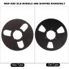 1 4 10 Inch Empty Tape Spool, 10 Ih Blank Tape Reel 3 Hole Windproof Hole, 10 Ih Blank Tape Reel for Bending and Strengthening, Aluminum Alloy Take Up Spool for Hub Opening Machine Parts (Black) view 4