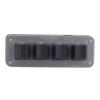 Fafeicy 4 Key Mini Keypad, Red Switch Mechanical Keypad RGB Backlit, USB C Programmable Shortcuts, Ergonomic Design, Onboard Storage view 3