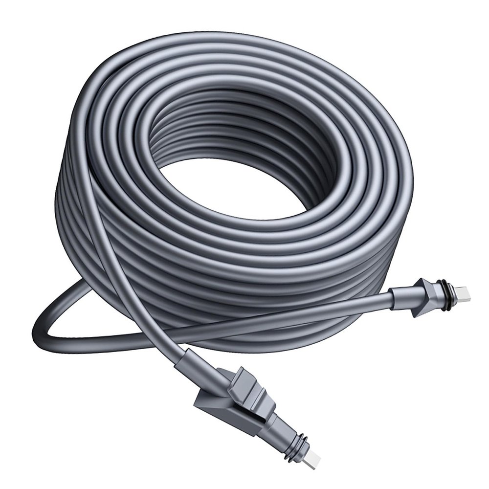 100 Feet Length Rectangular Satellite Cable, Stable Connection, Easy Installation, High Performance for Flat Systems, Compatible with Various Routers