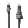 100 Feet Length Rectangular Satellite Cable, Stable Connection, Easy Installation, High Performance for Flat Systems, Compatible with Various Routers view 4