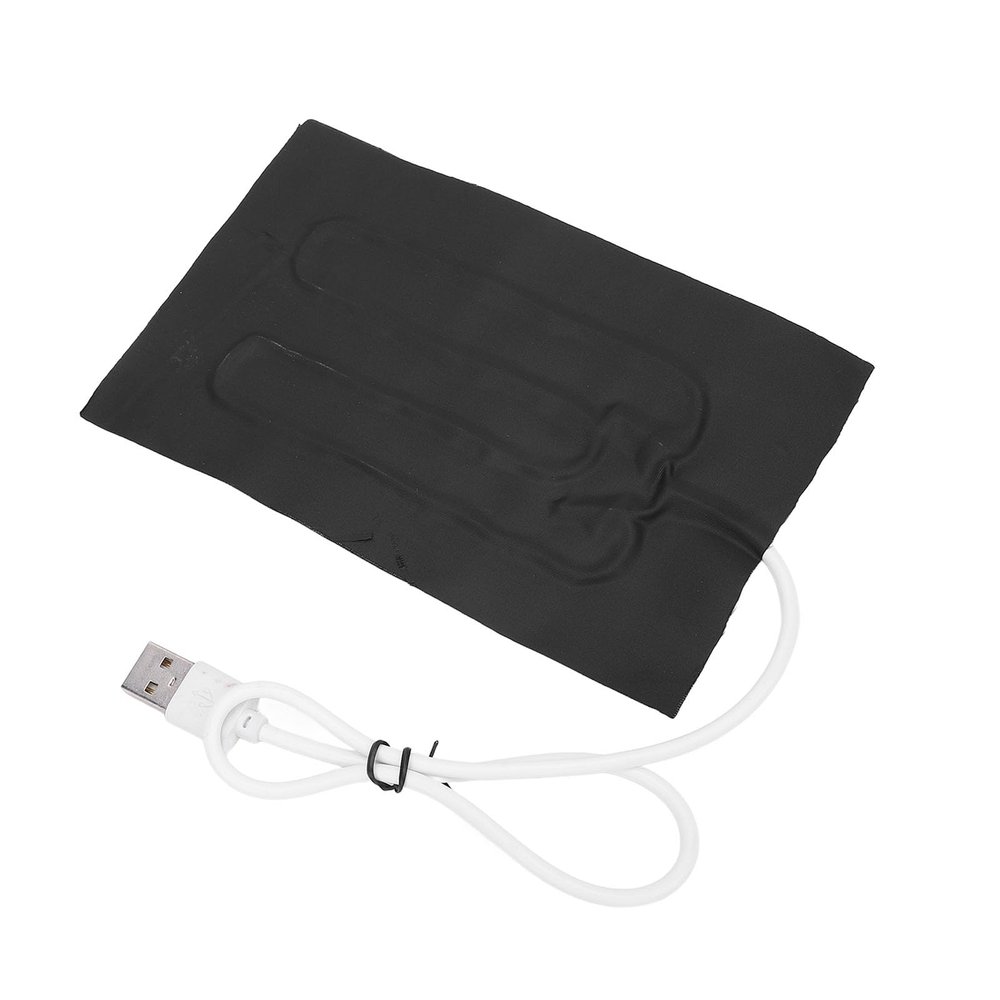 Diydeg 5W USB Cloth Heater, Fast Heat Up, Bendable Heating Pad for Hand Warmer, Scarf, Coaster, 10x15cm Portable USB Interface for Home, Office, Travel Heating Pad with 45-55 Temperature