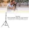 Iron Lightweight Tripod Stand Equipped with Sturdy Triangle Construction, 2.1m Adjustable Height Photography Tripod Stand, Crossbar, Portable IndoorOutdoor Settings, Cameras, view 3