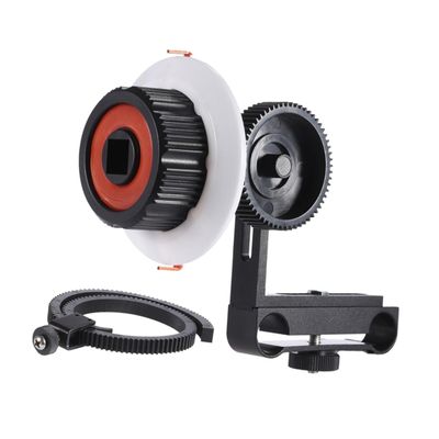 Aluminum Alloy Follow Focus Rig for ILCD Cameras Precision Kit with Follow Ring for Filmmakers and Photographers
