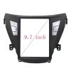 JTLCXNRN 2 Din 9.7 Inch Car Frame Fascia Adapter Compatible for Hyundai Elantra 2010-2013 Style Android Radio Dash Fitting Panel Kit(Frame-B)