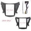 JTLCXNRN 2 Din 9.7 Inch Car Frame Fascia Adapter Compatible for Hyundai Elantra 2010-2013 Style Android Radio Dash Fitting Panel Kit(Frame-B) view 2
