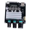 Channel Amp Board, BT 5.3 Digital Power Amp Module, Personalized Sound Control with Lightweight Design for Home Automotive Entertainment, Compatible with USB, AUX and BT view 3