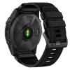 CZKE 26mm Quickfit Watch Band Compatible with Garmin Fenix 7X/ Fenix 6X/ Fenix 5X/ Enduro 2, Rugged Nylon Sport Strap for Garmin Fenix 7X Pro Sapphire Solar/ 6X Pro/5X Plus/Tactix 7(Black+Army Green) view 4