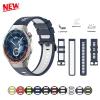 CZKE 22mm Band For Huawei Watch GT5 pro 46MM/GT4 46mm/GT3 46mm/GT2 46mm Strap For Huawei Watch GT 2 GT2 Pro/GT3 Pro Bracelet WatchBands(Black Gary,22mm Universal) view 2