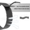 CZKE Stainless Steel Watch Band Compatible for Apple Watch Band 38mm 40mm 41mm Women Men,Smartwatch Bands Adjustable Strap Magnetic Clasp Molecular Structure Mesh Wristband for iWatch Series SE/9/8/7 view 4