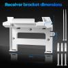 Pwzisu Starlink Gen 3 Mount, Premium 2 in 1 StarLink V3 Kit for Starlink Gen 3 Mesh Router, Space Saving Router Wall Bracket Holder Accessories view 2