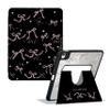 720 Degree Rotation Girly Bow Pad Case Black Case for iPad Pro 2024/iPad Air 6/Gen 10, with Pencil Holder & Auto Wake/Sleep, Folio Stand Case for iPad 2019/2020/2021 (iPad 10(10.9")) view 1