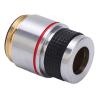 Achromatic Microscope Objective Lens, 20mm Thread, High Light Transmittance, Premium Optical Glass, Sturdy, Comfortable Viewing, for Biological Research (4/0.10) view 2