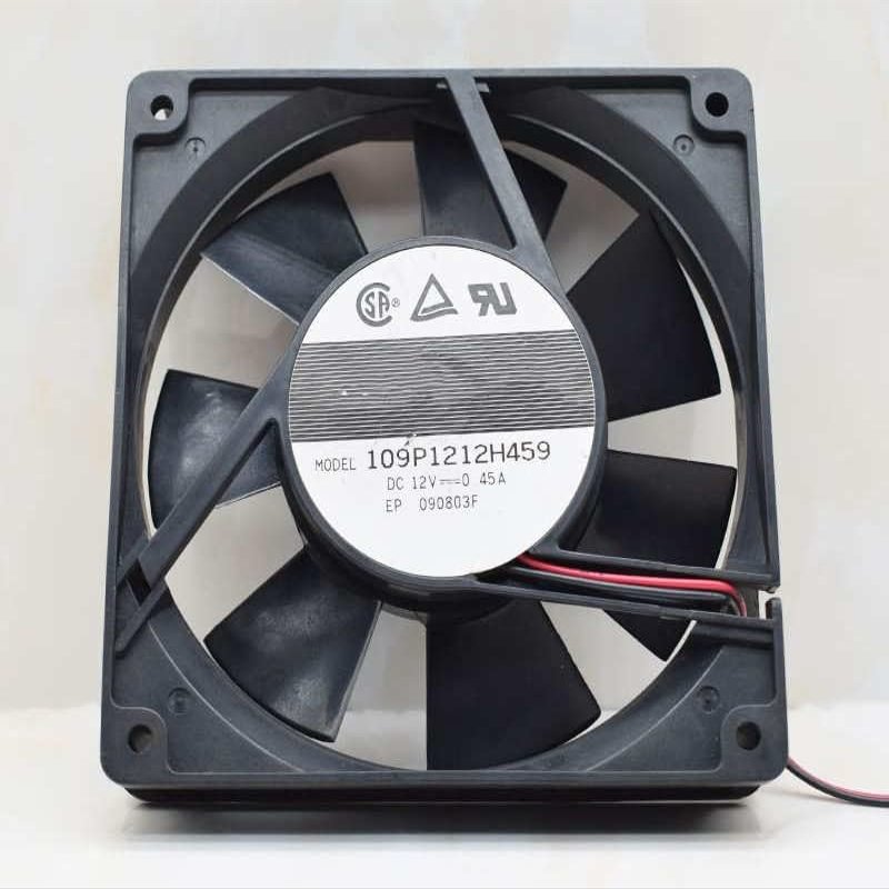 109P1212H459 DC12V 0.45A 2800RPM 120x120x25mm 2-Wire Power Supply Cooling Fan