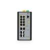 IES3110-8TFM-P, 8 x 1Gb PoE+ RJ45, 2 x 1Gb RJ45, 2 x 1Gb SFP, 2 x 1/2.5Gb SFP, L2+ Managed Industrial PoE+ Switch; 240W | PTP | ERPS | DIN-Rail Mount | Fanless view 1