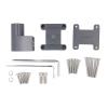 Aluminum Alloy Bracket Kit for Rectangular Satellite RV Ladder Mount Supports Gen 2 Installation Range 0.8-1.97in view 3