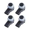 1/4PCS PDC Parking Sensor Parking Radar 3 Pins Parking Assistance, Compatible for Ford CJ5T-15K859-AAW CJ5T15K859AAW(4PCS Black) view 1