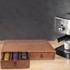 Coffee Pod Storage Holder, Pods Holder Storage for Coffee Capsules, Wooden Coffee Pod Organizer for Coffee Capsules,Extra Large Capatity Coffee Pods Storage view 2
