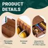 Coffee Pod Storage Holder, Pods Holder Storage for Coffee Capsules, Wooden Coffee Pod Organizer for Coffee Capsules,Extra Large Capatity Coffee Pods Storage view 4