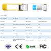 100G QSFP28 DR Single Lambda Optical Transceiver Module,Compatible with DELL Q28-100G-FR,100GBASE-DR QSFP28 1310nm 500m Duplex LC SMF with FEC DDM view 2