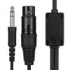 Adapt Your for Headset, Aviation Headphone Adapter with Cable, for XLR to GA Dual Plug 5 Pin Headset Adapter Cable Aviation Headphone Cable view 4