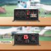 ZEEKYFOR 3000W Power Inverter Pure Sine Wave, Peak Power 6000W, DC to AC Converter, Car Inverter with LCD Digital Display & Wireless Remote Control,48V to 230V view 3