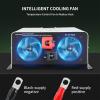 ZEEKYFOR 3000W Power Inverter Pure Sine Wave, Peak Power 6000W, DC to AC Converter, Car Inverter with LCD Digital Display & Wireless Remote Control,48V to 230V view 4