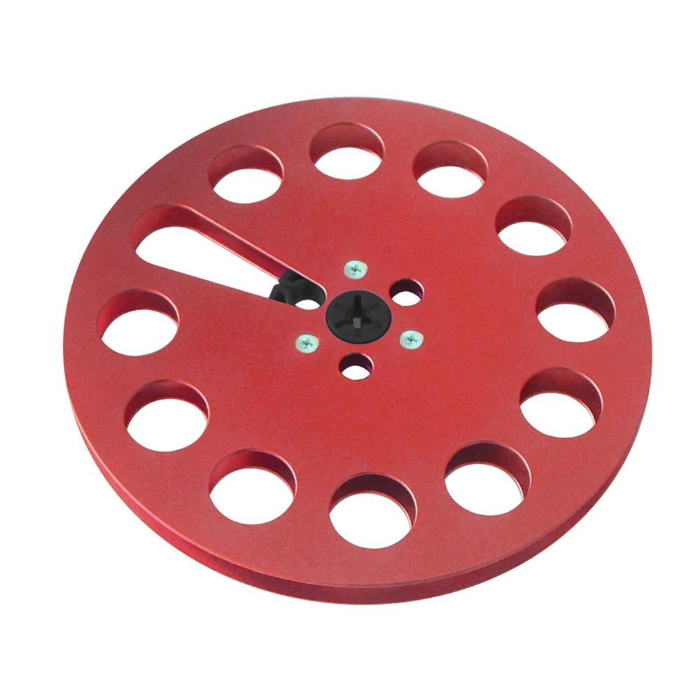 YUELER Aluminum 7Inch Reel to Reel Tape Empty Tape Reel with 11 Holes Enhances Analog Sound