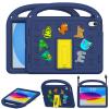 AGROMI Kids Case for iPad(A16) 11th Generation 11 Inch 2025/iPad 10th Generation 10.9 Inch 2022, with Anti-Slip Handle/Foldable Stand/Shoulder Strap, Shockproof Kids iPad 11th/10th Gen Case Navy Blue view 1