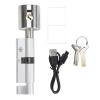 Smart Biometric Fingerprint Indoor Lock Fast Recognition Low Power Consumption App Controlled for Home Security view 1