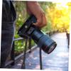 BRIGHTFUFU Adjustable Retro Camera Neck Camera Strap Cam Strap for Perforated Telephoto Video Digital view 2