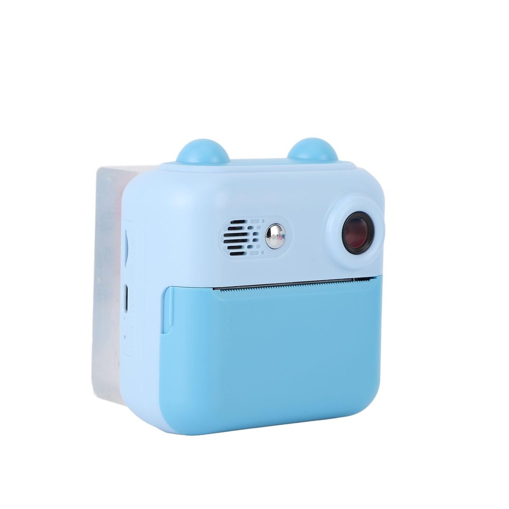 Kids Instant Print Camera High Definition Recording for Kids 2.4 Inch Screen (Blue)