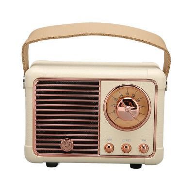 ZJchao Speaker, Retro Speaker Portable Speaker Speakers Vintage Speaker for Home, Outdoors, Travel (#2)