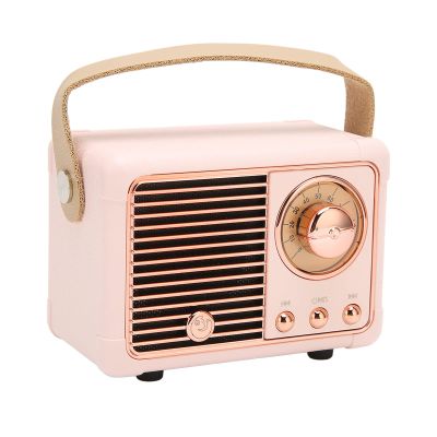 ZJchao Speaker, Retro Speaker Portable Speaker Speakers Vintage Speaker for Home, Outdoors, Travel (#4)