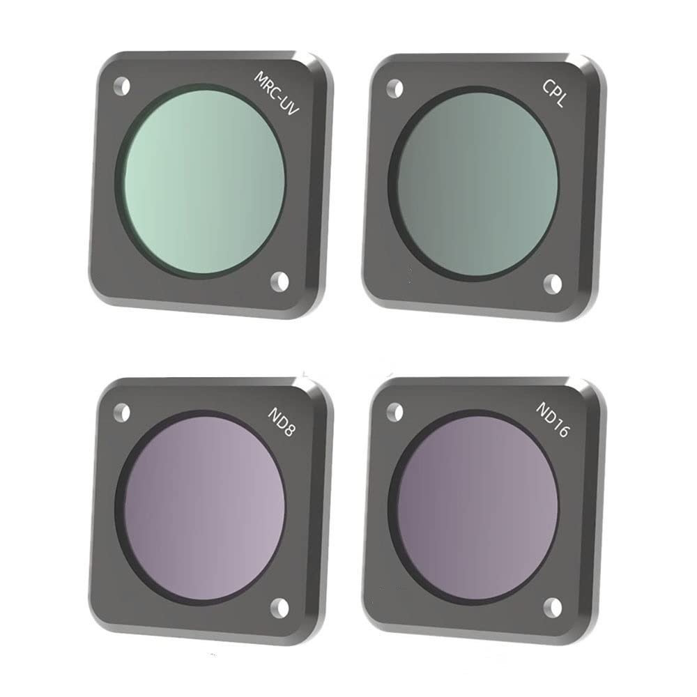 for for Action 2 Camera CPL ND SART NDPL Night Aluminium Optical Glass Lens for for Action 2 Accessories Drone Replaceable Accessories(4IN1 Mix)