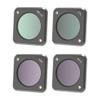 for for Action 2 Camera CPL ND SART NDPL Night Aluminium Optical Glass Lens for for Action 2 Accessories Drone Replaceable Accessories(4IN1 Mix) view 1
