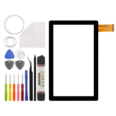 Vvsialeek New Touch Screen Digitizer Replacement for C-ontixo Kids Tablet V8 / V9 7" with Specialized Repair Tools Kit.(No LCD Screen)-with OCA Adhesive