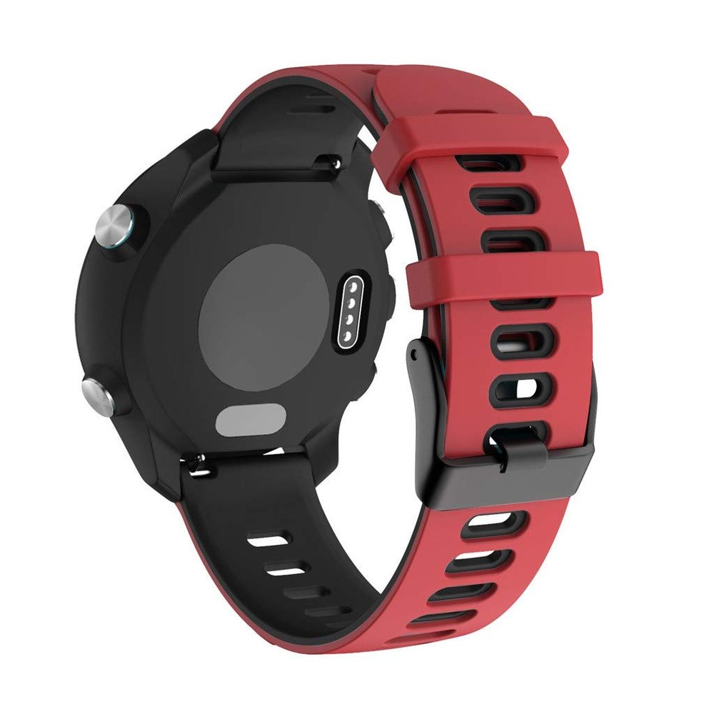 PURYN Silicone Bracelet For Garmin Forerunner 158 55 245 745 645 Vivoactive 3 4 Watch Strap 20mm Band Sport Wristbands For Garmin Venu(E,For Active)