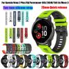 PURYN Silicone Bracelet For Garmin Forerunner 158 55 245 745 645 Vivoactive 3 4 Watch Strap 20mm Band Sport Wristbands For Garmin Venu(E,For Active) view 2